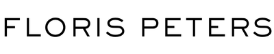 LOGO FLORIS PETERS - Luxury Real Estate Agent - French Riviera - black